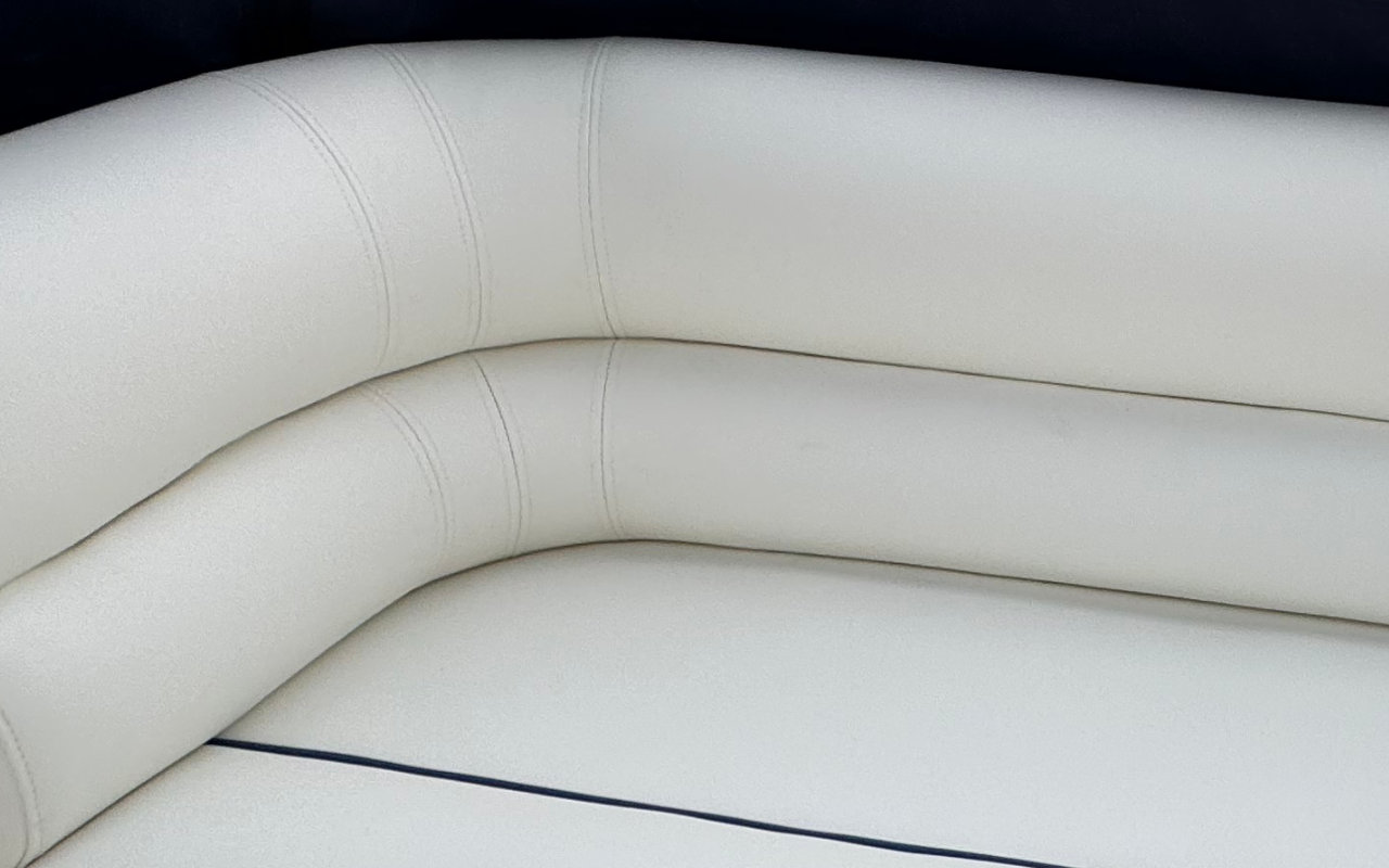 Boat upholstery repairs